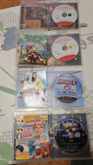 Lote 12 Juegos PS3 para jugar con move