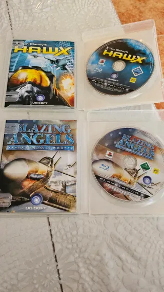 Pack 5 Juegos PS3: Apache, Ace Combat, Blazing Ang