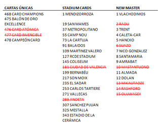 Cambio cromos Adrenalyn 2025-26