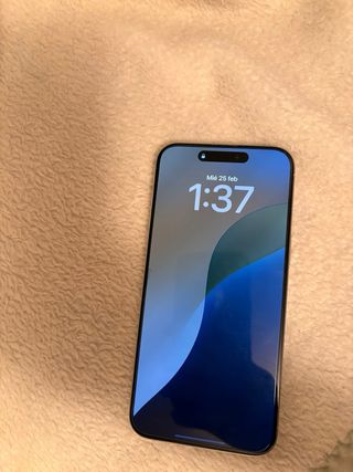 Teléfono Móvil iPhone 15 pro max blanco