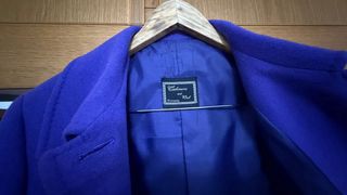 Chaqueta abrigo mujer morado
