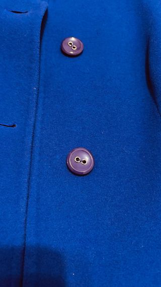 Chaqueta abrigo mujer morado