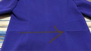 Chaqueta abrigo mujer morado