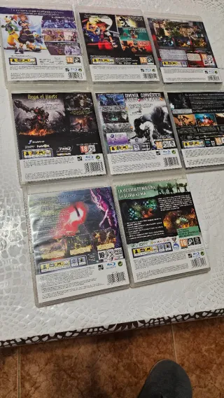 Pack 8 Juegos PS3 Pal Esp Perfecto Estado