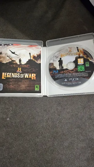 PS3 Legends of War History PAL ESP
