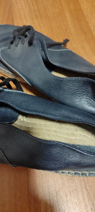 Zapatos planos mujer azul marino