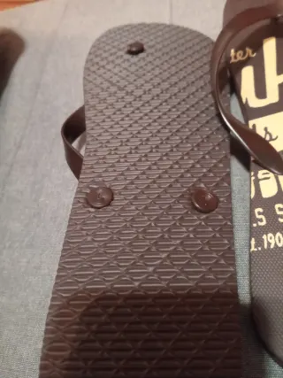 Chanclas Hombre Marrones