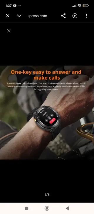 Reloj digital deportivo azul