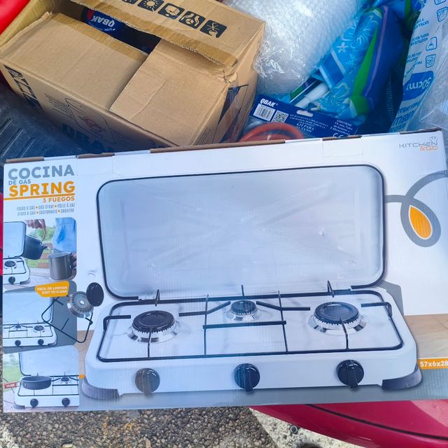 Fornello a Gas Bringo 3 Fuochi