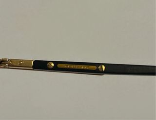 Gafas montblanc aire Doradas 100% autenticas