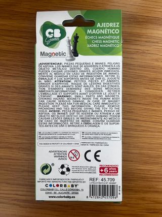 Jogo Xadrez Magnético CB Games 33 Peças
