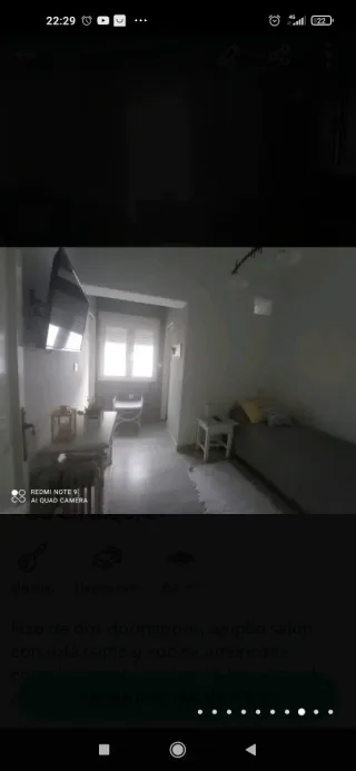 Se alquila habitación individual /doble.