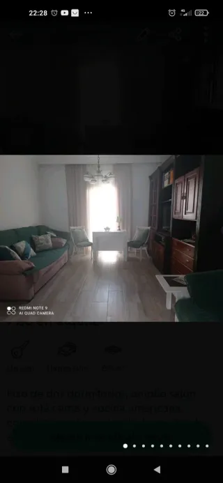 Se alquila habitación individual /doble.