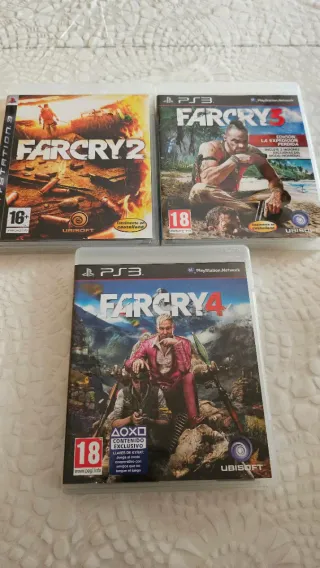 Pack Juegos Farcry PS3 Pal Esp