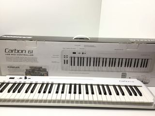 teclado electronico midi samson carbon 61