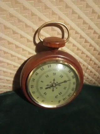 Barómetro Anaeroide Madera