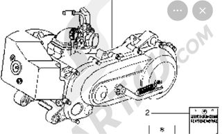 Despiece motor Piaggio Skipper 125cc