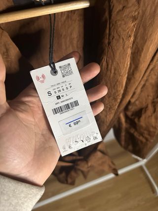 Blazer Kimono Zara Marrón Talla S