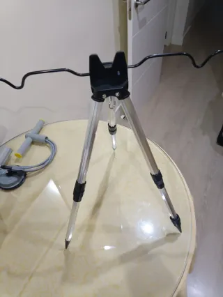 Soporte cañas pesca trípode