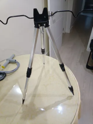 Soporte cañas pesca trípode