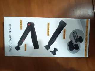 Máquina Barbeiro/Depilador Costas Preto