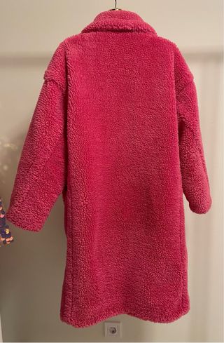 Casaco Teddy Rosa Choque