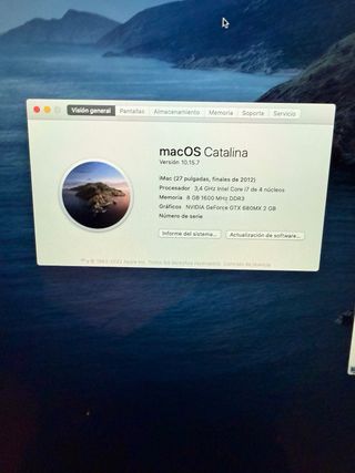 iMac 27” i7 8GB