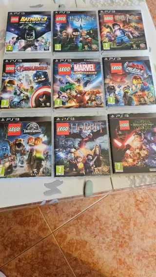 Lote 9 Juegos LEGO PS3 Pal Esp