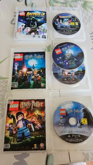 Lote 9 Juegos LEGO PS3 Pal Esp