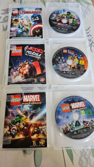 Lote 9 Juegos LEGO PS3 Pal Esp