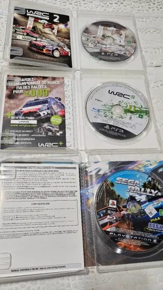 Pack 5 Juegos Rally PS3 Pal Esp