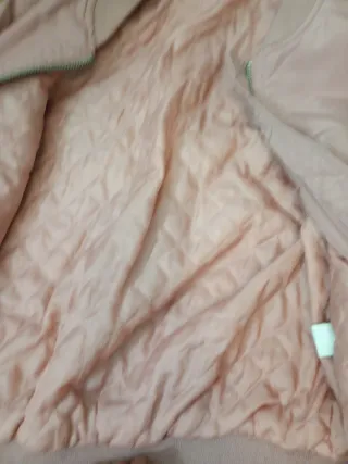 Lote 2 chaquetas bomber S rosa y negra talla S