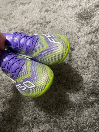 Adidas F50 League FG/MG Verde/Roxo