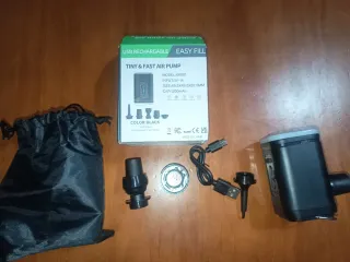 Sofá de descanso com puff inflável