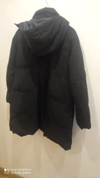 Abrigo Zara Negro Talla XL