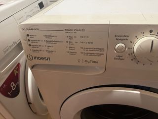 Lavadora Indesit 7kg 1200rpm transporte disponible