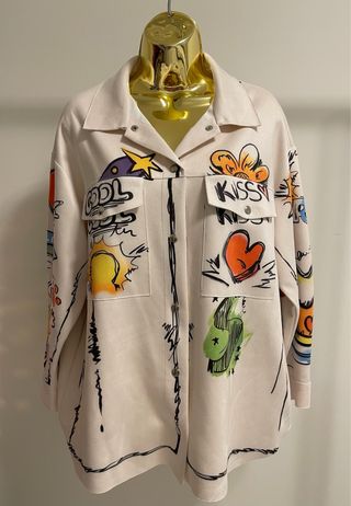 Casaco Tamanho Único Estampado