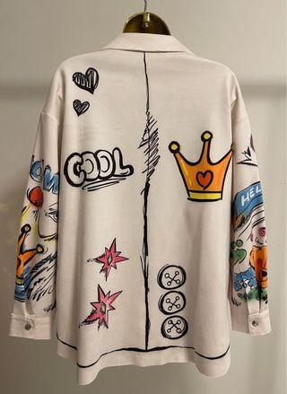 Casaco Tamanho Único Estampado