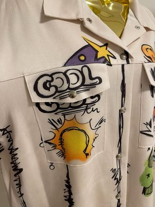 Casaco Tamanho Único Estampado