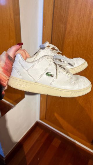 Zapatillas Lacoste Blancas Talla 35