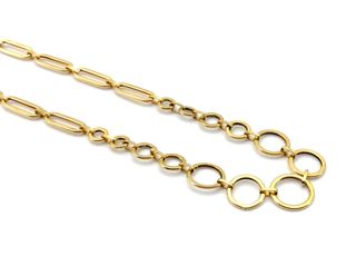 cadena oro 18k 23cm