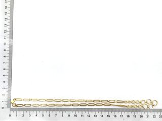 cadena oro 18k 23cm