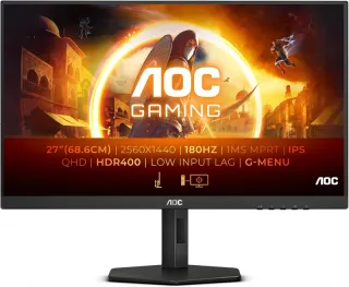 AOC Gaming Q27G4XD Monitor QHD 27” Fast IPS 180Hz