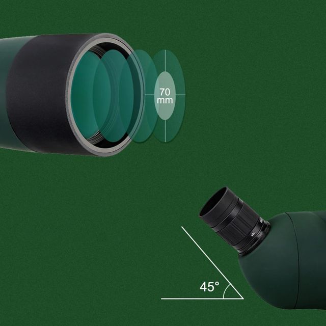 Telescopio Terrestre SV28 20–60x60 Verde