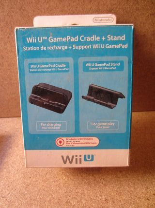 Nintendo Wii U GamePad Cradle + Stand