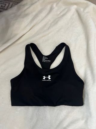 Sujetador deportivo Under Armour negro