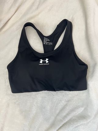 Sujetador deportivo Under Armour negro