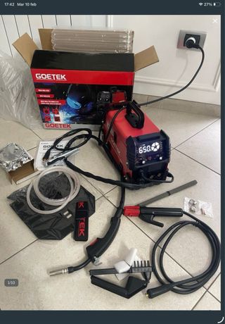 Saldatrice IGBT 3 Funzioni Elettrodo Filo e gas