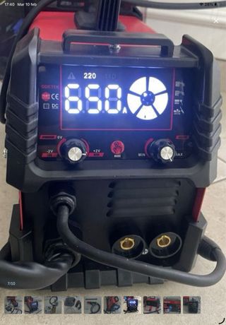 Saldatrice IGBT 3 Funzioni Elettrodo Filo e gas