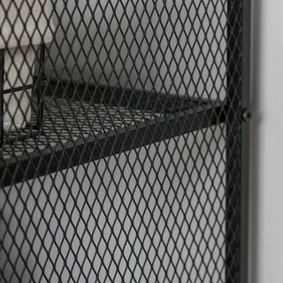 Mobile per stampante e documenti, cassettiera con ruote in stile nordico, mobile multiuso per ufficio e casa, marrone vintage